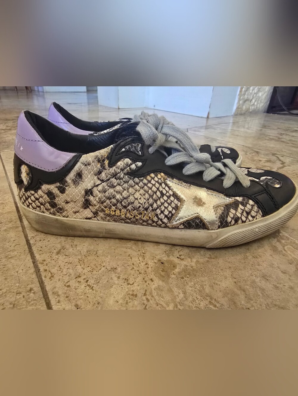 $850 Golden Goose Superstar Python Size 37EU